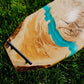 Epoxy Live Edge Charcuterie Board With Handles