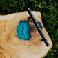Epoxy Live Edge Charcuterie Board With Handles